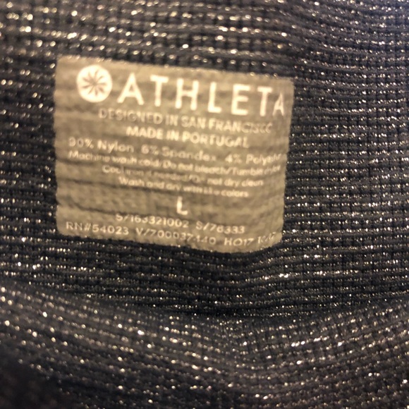 ATHLETA SHIMMER LEGGINGS - Picture 5 of 6